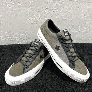 🔥🔥 CONVERSE One Star Woolrich Ox Wool Colab Sneakers Men 6.5 / Women 8.5 - NEW